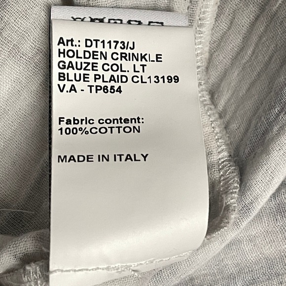 R13 Plaid Tiered Shredded Relaxed Midi Dress Size S - Picture 4 of 14